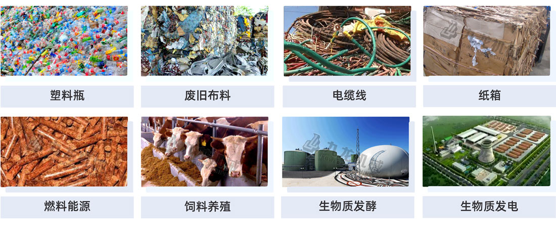 大件垃圾粉碎機應用物料 大件垃圾粉碎機應用物料